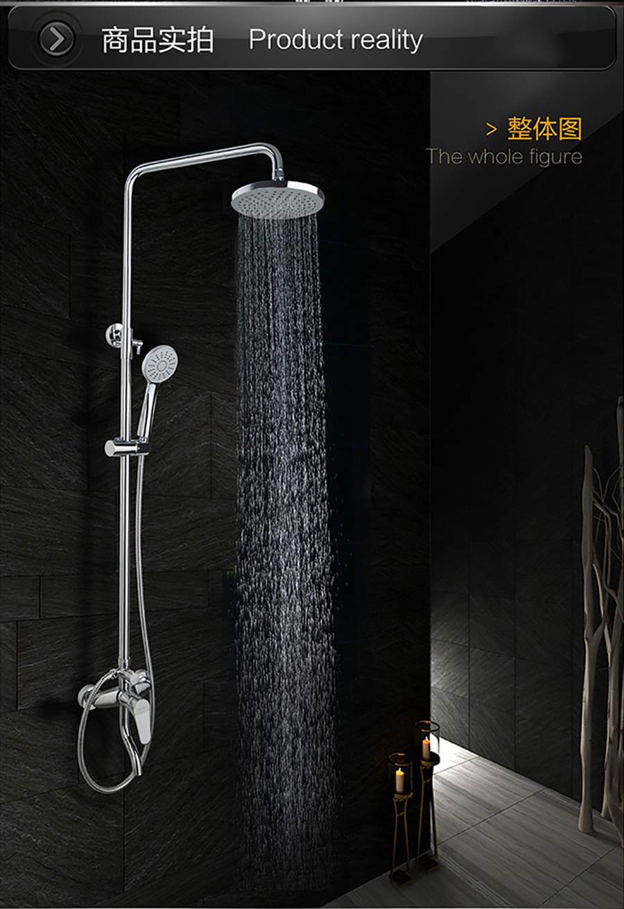 gohgoh花灑，掛墻式增壓淋雨花灑