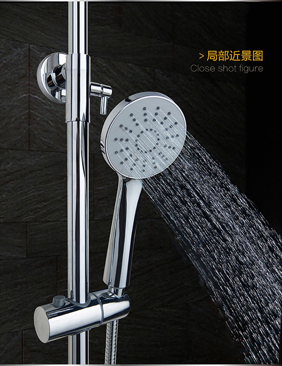 gohgoh花灑，掛墻式增壓淋雨花灑