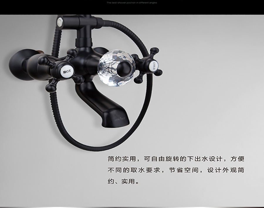 GOHGOH花灑，掛墻式增壓花灑