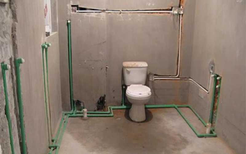 衛生間管道裝修，GOHGOH衛浴